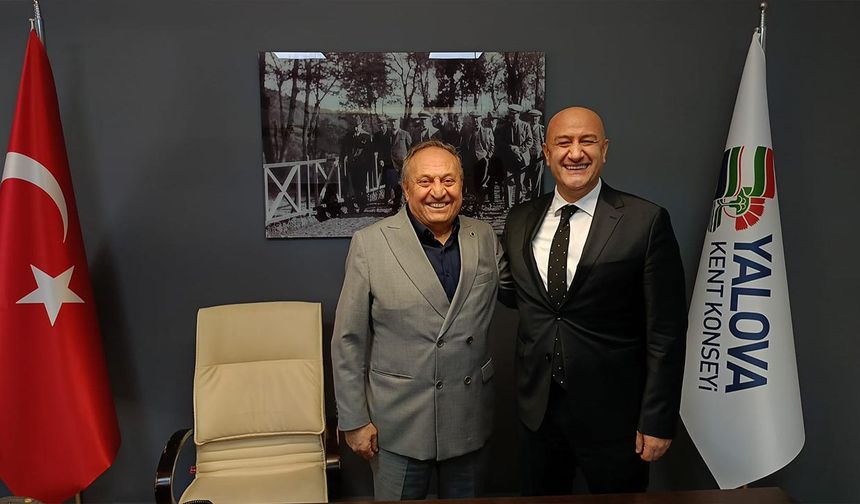 Marmara Gaz İl Müdürü Fatih Er’den Kent Konseyi Başkanı Kenan Engin’e Ziyaret