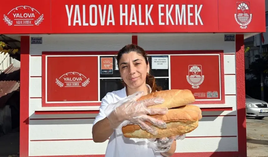 Yalova’da Halk Ekmek Satışı 621 Bin 553’e Ulaştı