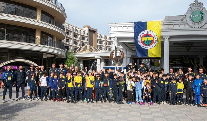 Fenerbahçe Spor Okulları Yalova Kampı Başladı