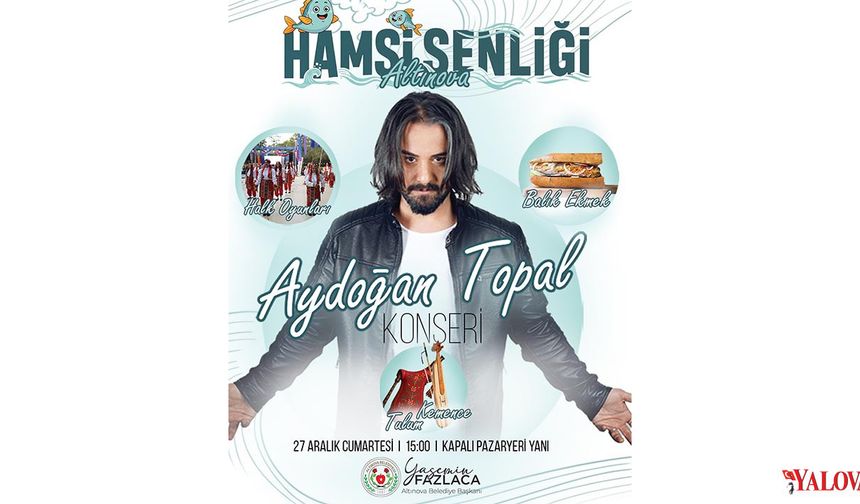 Altınova’da Hamsi Şenliği Coşkusu Yaşanacak