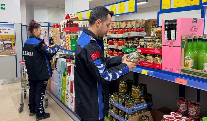 Armutlu Belediyesi’nden Zincir Marketlere Kapsamlı Denetim