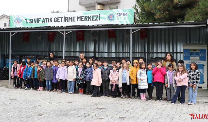 Çiftlikköy’de Minik Öğrencilerden Sıfır Atık Duyarlılığı