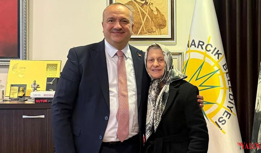 Başkan Avni Kurt, Çınarcıklı Zekiye Köse’yi Makamında Ağırladı