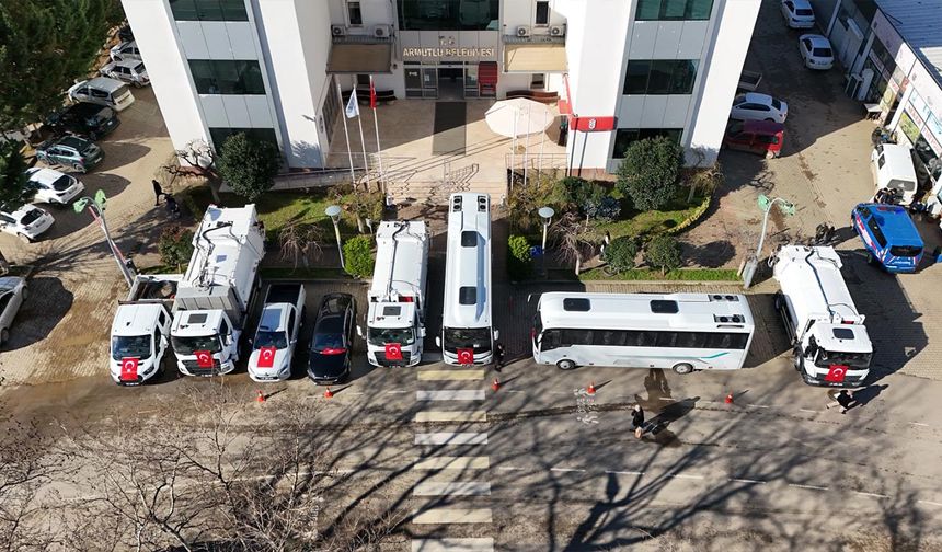 Armutlu’ya Yeni Araçlar