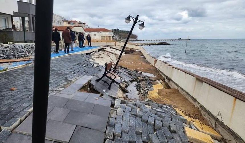 Fırtına Kocadere’de Altyapıyı Vurdu