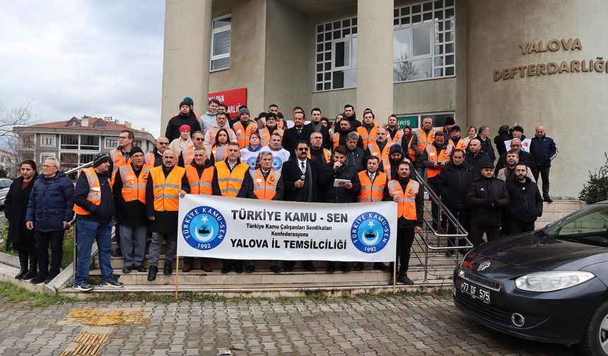 Türkiye Kamu- Sen: “Ücrette Hakkaniyet, Vergide Adalet İstiyoruz”