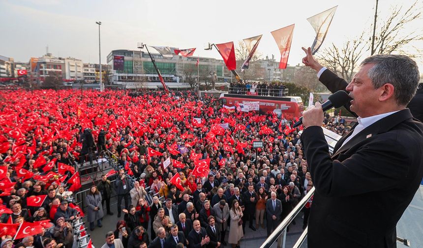 Özgür Özel Yalova’dan Seslendi: “Hodri Meydan”
