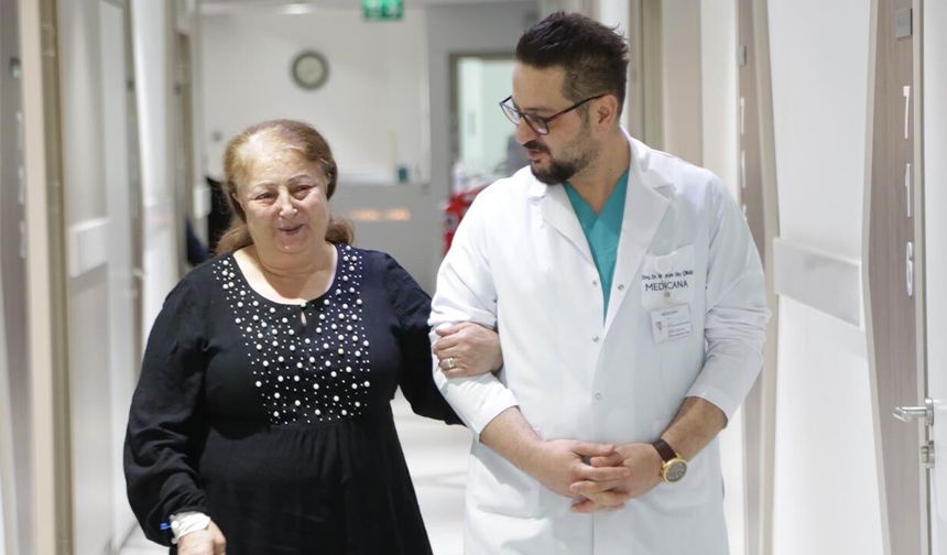 İsveç'te Cihaza Bağlanacaktı, Samsun’da Yürüyerek Taburcu Edildi