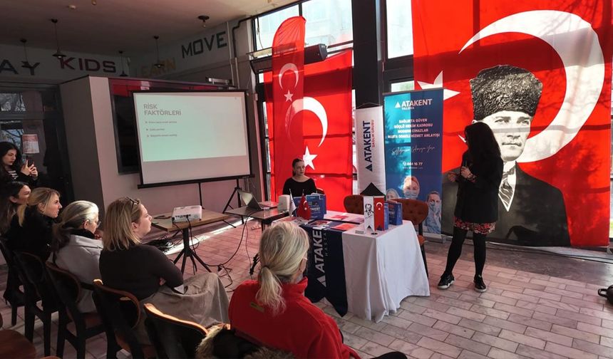 Çınarcık’ta Kadın Sağlığı Anlatıldı