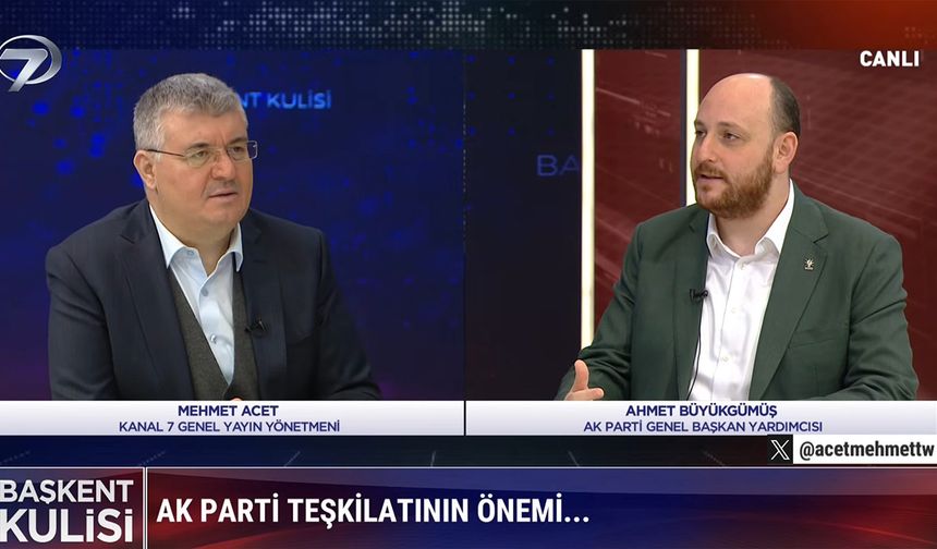 Büyükgümüş’ten CHP Liderine Taş; “Birinci Parti Olsalardı Sürekli Dile Getirmezlerdi”