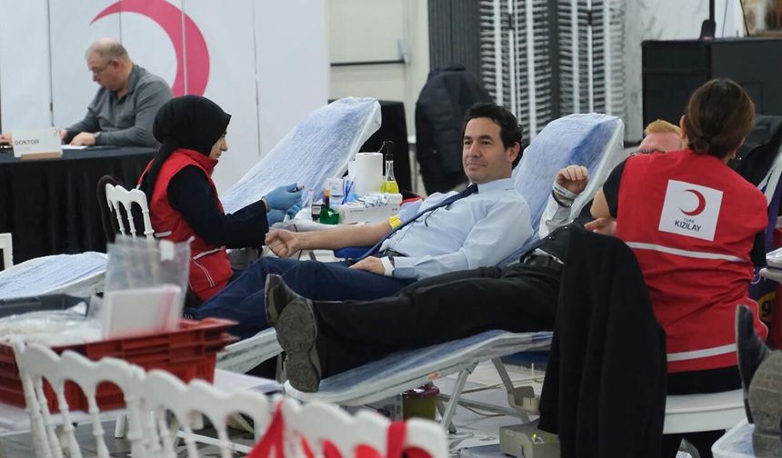 Çiftlikköy’den Kan Bağışına Destek