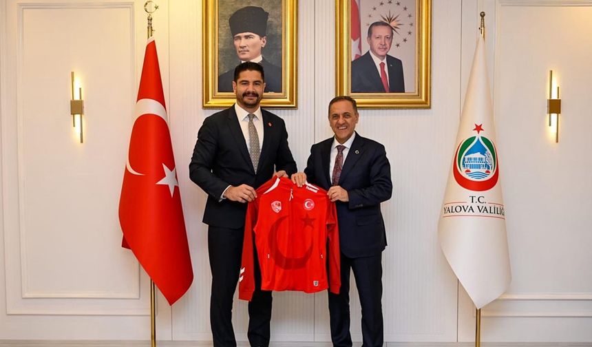 Vali Usta’nın Ata Sporu Güreşten Konukları Vardı