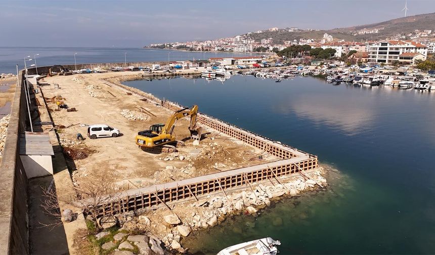 Armutlu’da Liman Mesaisi