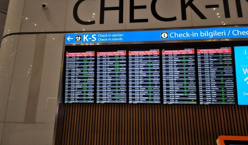 İsrail-İran gerginliği uluslararası uçuşları etkiledi: 227 uçuş iptal edildi