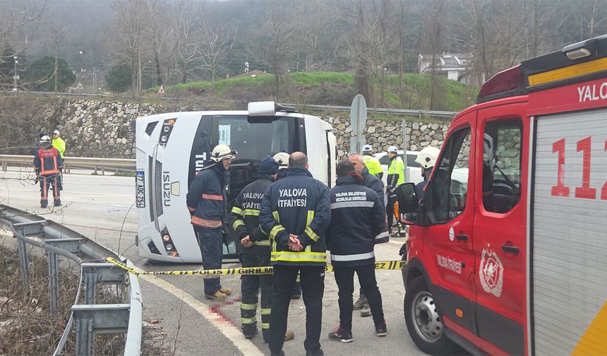Yalova'daki Kazada Ölen Kişinin Kimliği Belli Oldu