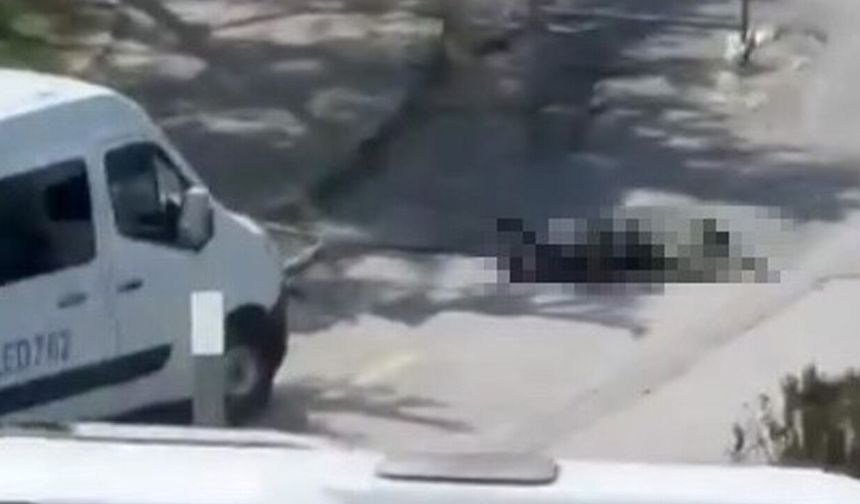 İsrail Konsolosluğu önündeki çatışma ve saldırganın etkisiz hale getirildiği anlar kamerada