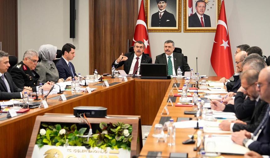 İçişleri ve Milli Eğitim Bakanlığı'ndan Ortak Açıklama