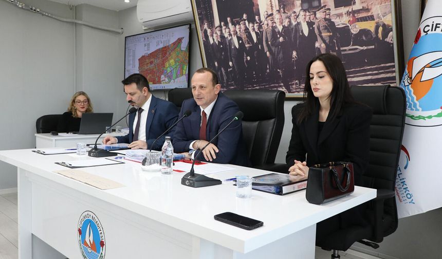 Çiftlikköy Belediye Meclisi’nde Komisyon Seçimleri Yapıldı