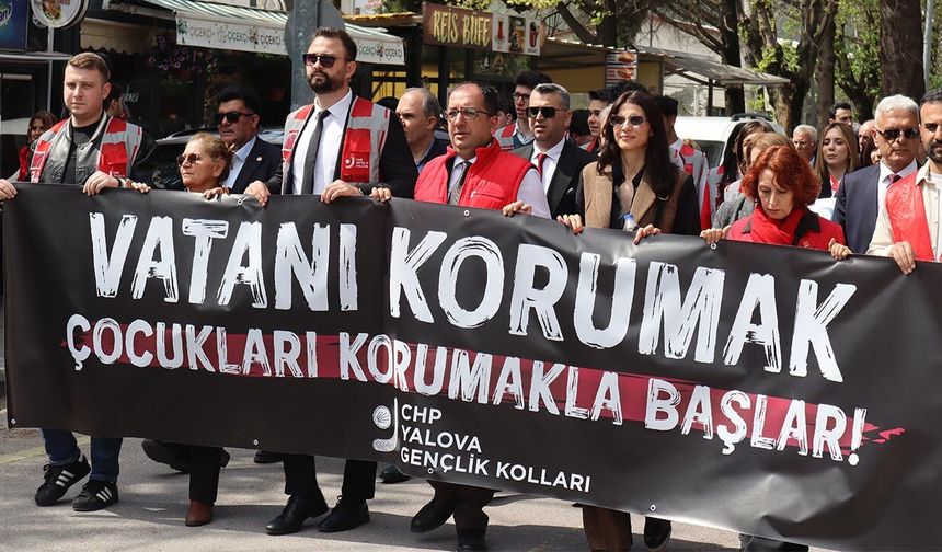 Yalova’da Sessiz Yürüyüş Gerçekleştirdiler, Manifestolarını Açıkladılar