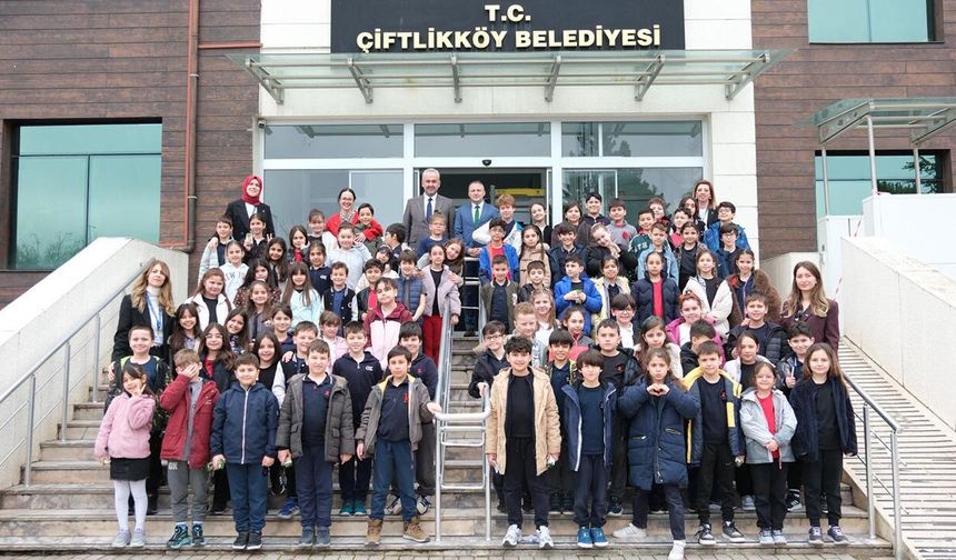 TED Kolejliler Derslerini Çiftlikköy Belediyesi’nde İşledi