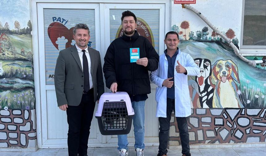 Çiftlikköy’ün Can Dostları ‘Şanslı’ya Sahip Çıktı