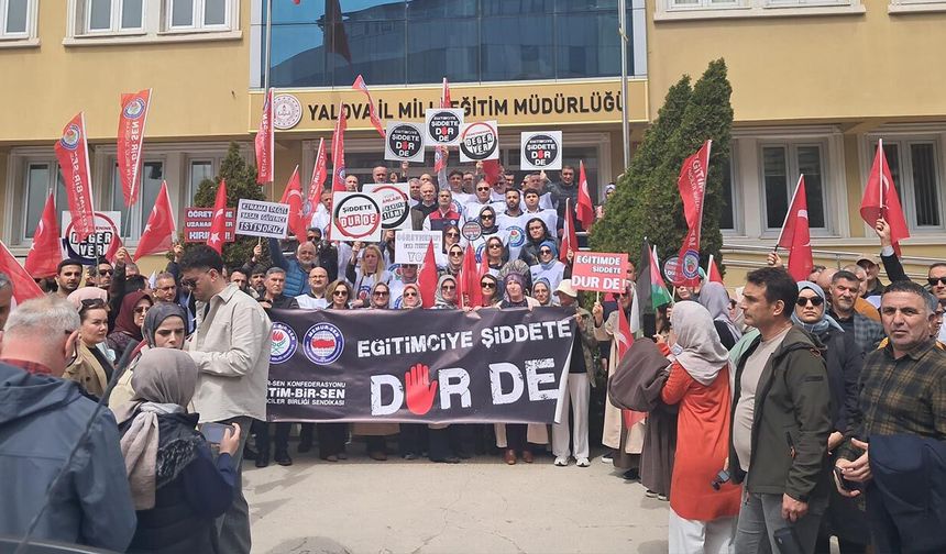 Eğitim Bir-Sen Yalova’dan Sert Tepki: “Okullarda Şiddet Artık Münferit Değil”