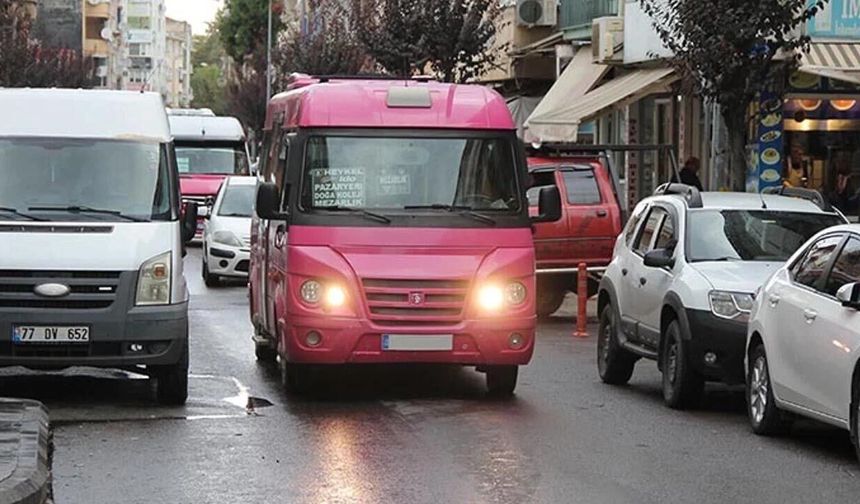 Beklenen Oldu: Yalova’daki Minibüs Ücretlerine Zam Geldi