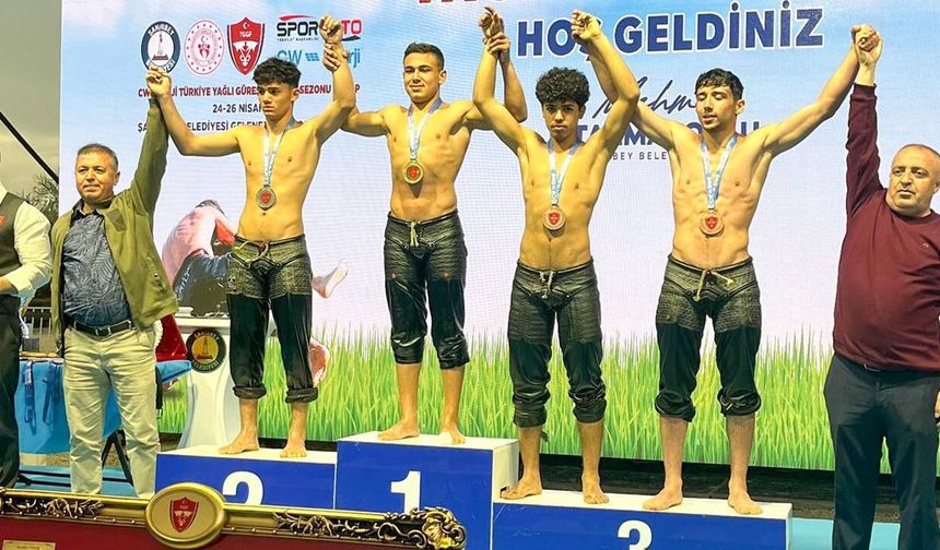 Altınovalı Pehlivanlardan Gaziantep’te Önemli Başarı