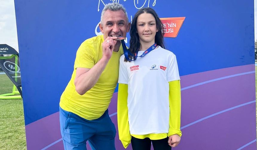 Nehir Ada’dan Atletizmde Tarihi Başarı