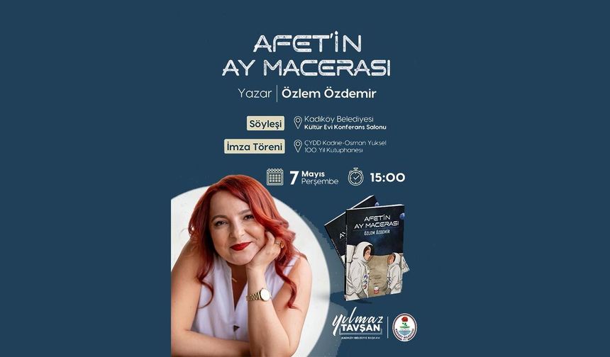 Afet’in Ay Macerası Okurlarla Buluşuyor