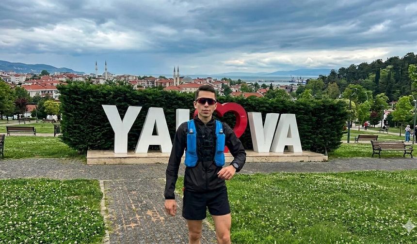 Sınırlarını Zorladı: Yalova’dan Bursa’ya Kadar Koştu