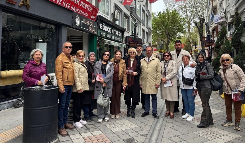 CHP Yalova Teşkilatı Sahaya İndi
