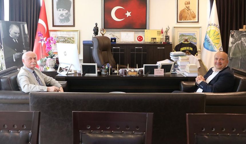 Kalp Cerrahı Tosun’dan Başkan Kurt’a İle Görüştü