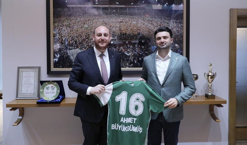 Büyükgümüş, Bursaspor’u Ziyaret Etti