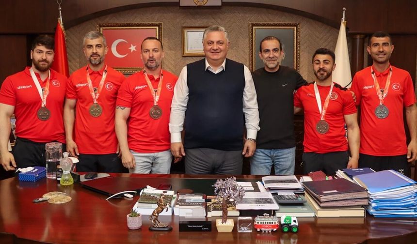 Demir Bilekler, Başkan Gürel’in Konuğu Oldu