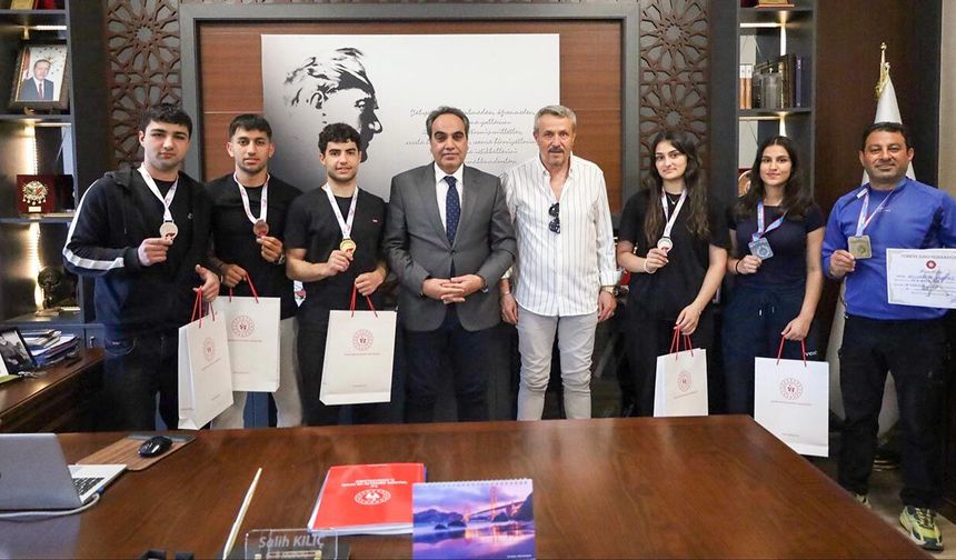 Kılıç, Sambo ve Judocuları Ağırladı