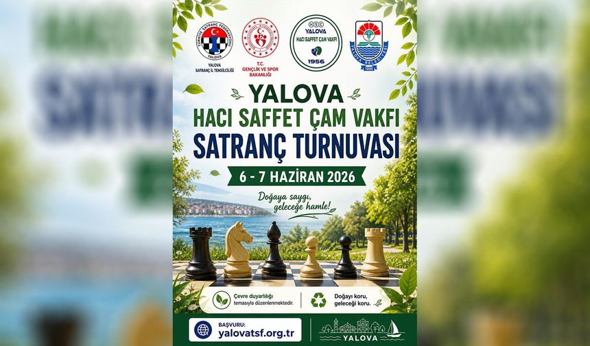 Hacı Saffet Çam Vakfı Satranç Turnuvası İçin Geri Sayım Başladı