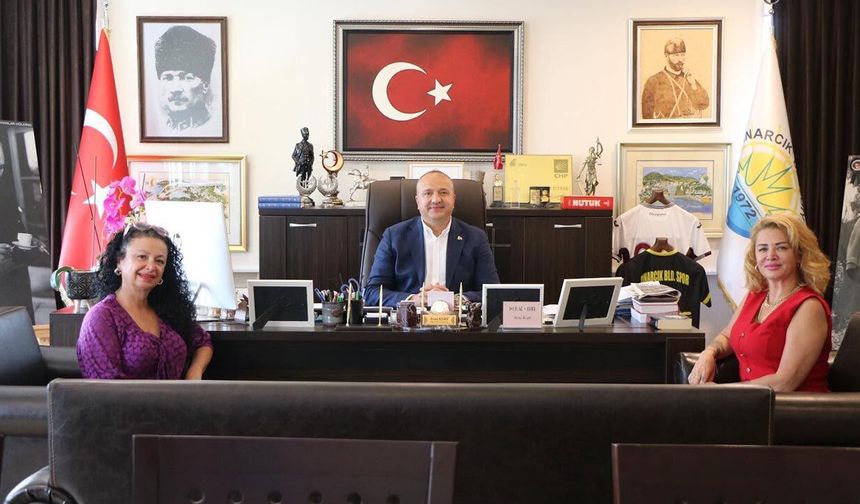 Başkan Kurt, Kadınlara Yönelik Projeleri Nazende Ritim Topluluğu ile Görüştü
