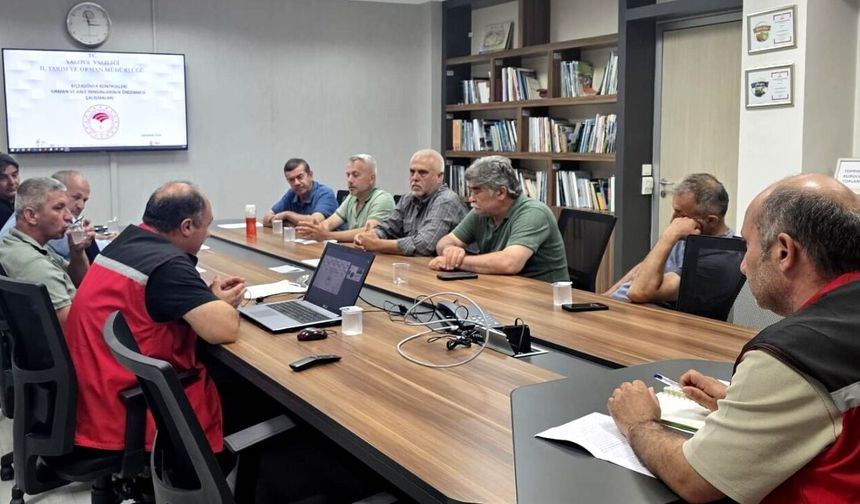 Yalova’da Biçerdöver Operatörlerine Yangın ve Hasat Eğitimi