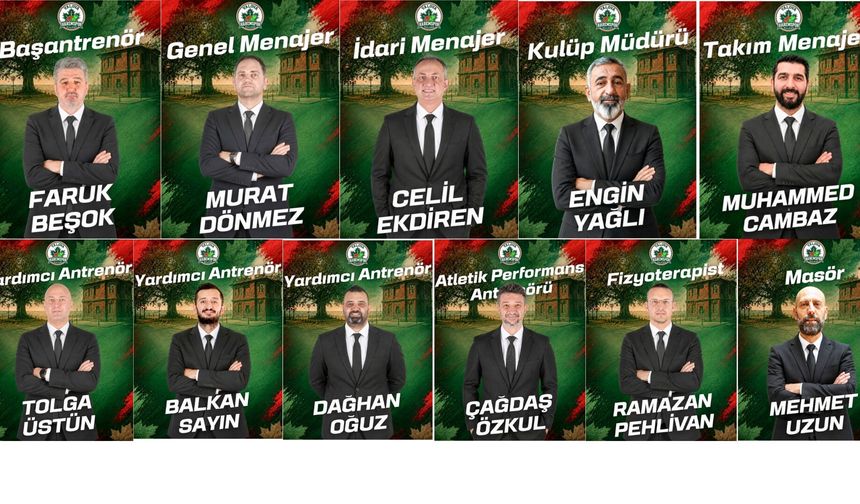 Yalova Haremspor’da Teknik Ekibini Duyurdu