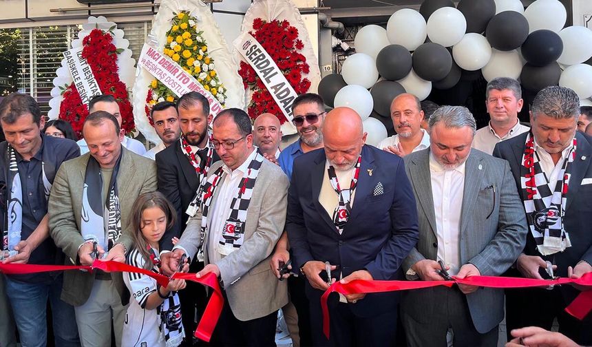 Beşiktaşlılar Yeni Dernek Binasına Kavuştu
