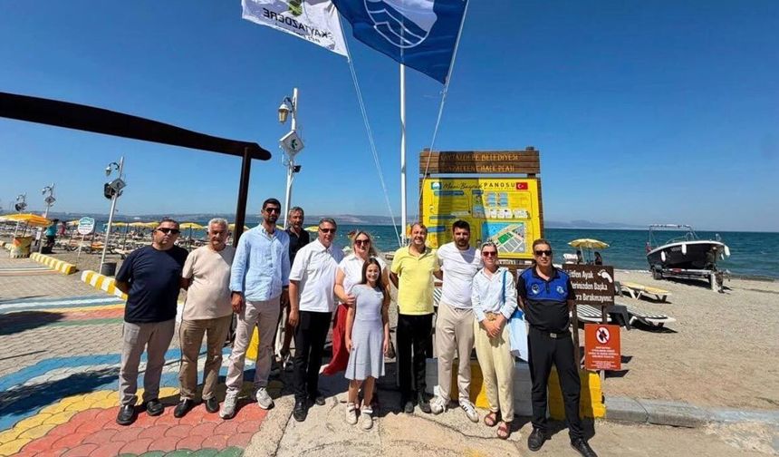 Kaytazdere ’nin İki Plajında Mavi Bayrak Gururu