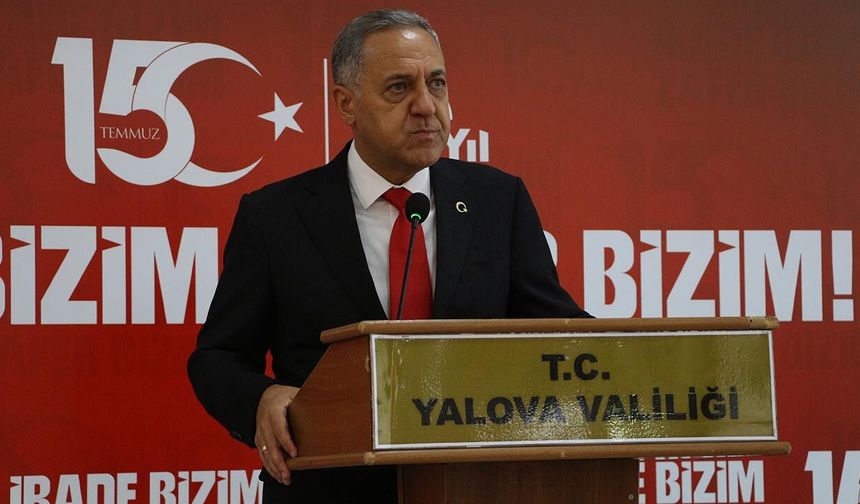 Yalova'da Şehit Yakınları ve Gaziler 15 Temmuz Programında Buluştu