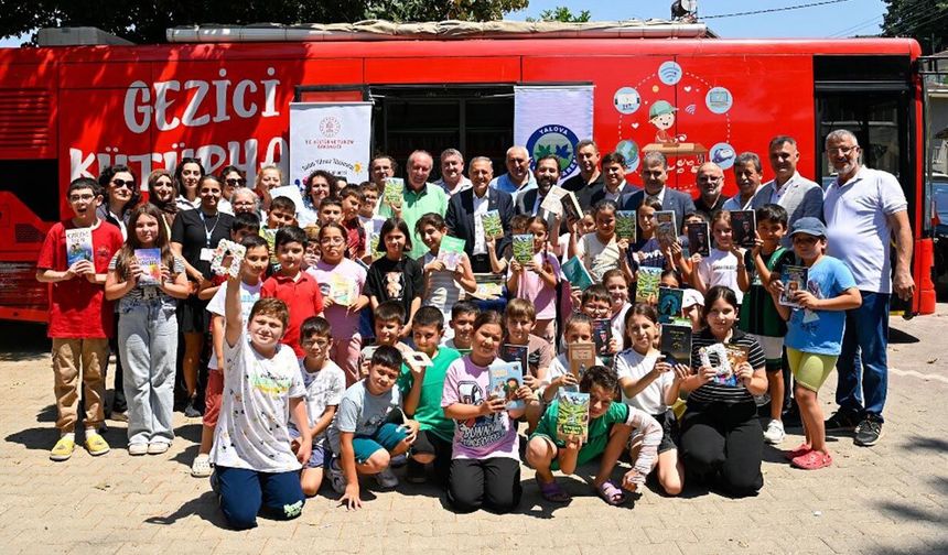 Yalova’da Gezici Kütüphane 14 Köyde Çocuklarla Buluştu