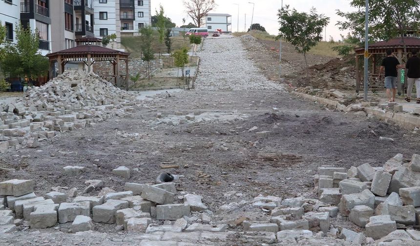 Yalovalılar, Kazımiye TOKİ'deki Yolla İsyan Etti