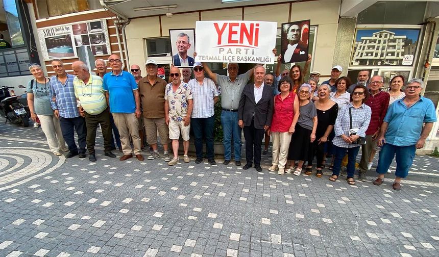 Termal’de CHP’den Ayrılıp Yeni Parti’ye Katıldılar