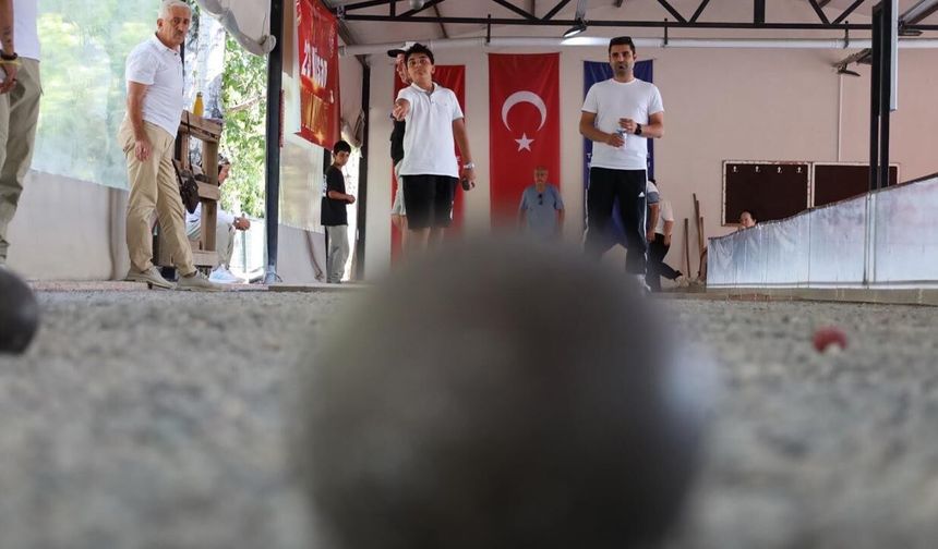 Yalova’nın Kurtuluşu Anısına Bocce Turnuvası Düzenlendi