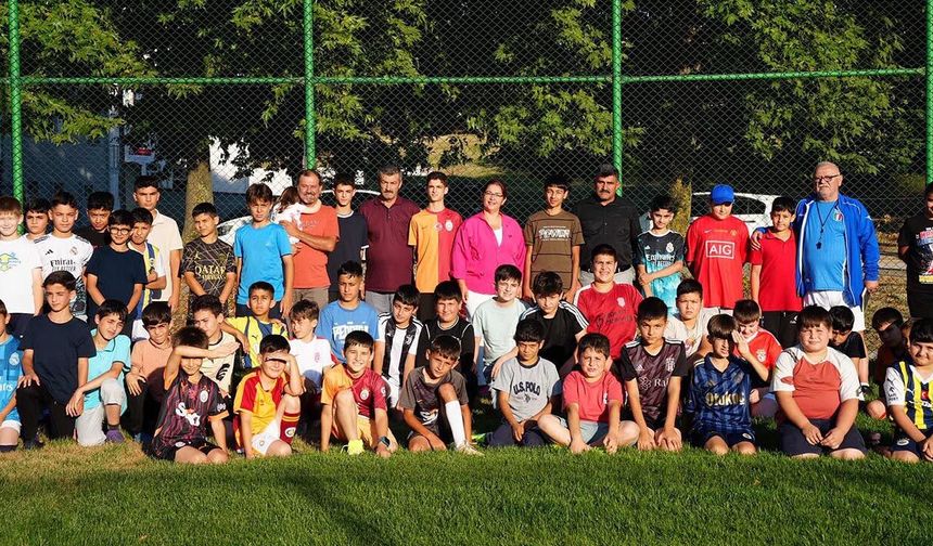 Subaşı Belediyesi Yaz Futbol Okulu Başladı