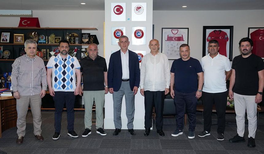 TFF Başkanı Hacıosmanoğlu, TFF Amatör İşler Kurulu ile Bir Araya Geldi