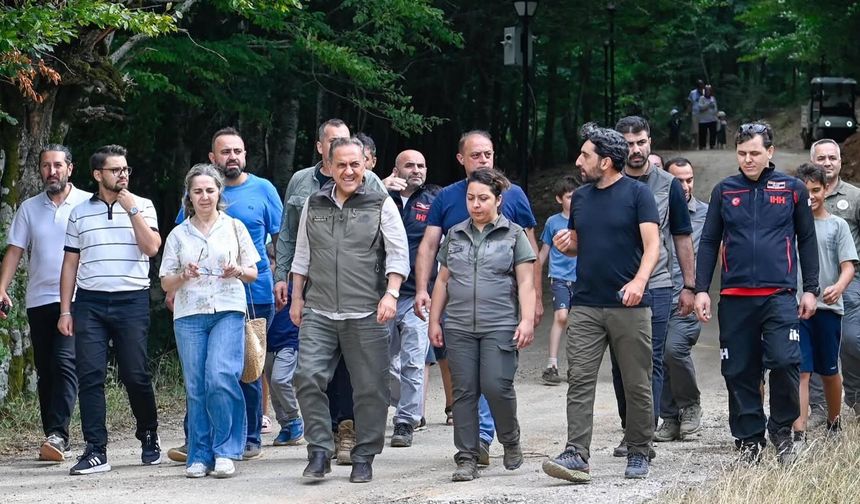 Yalova’da Delmece Yaylası’nda Renkli Aile Kampı